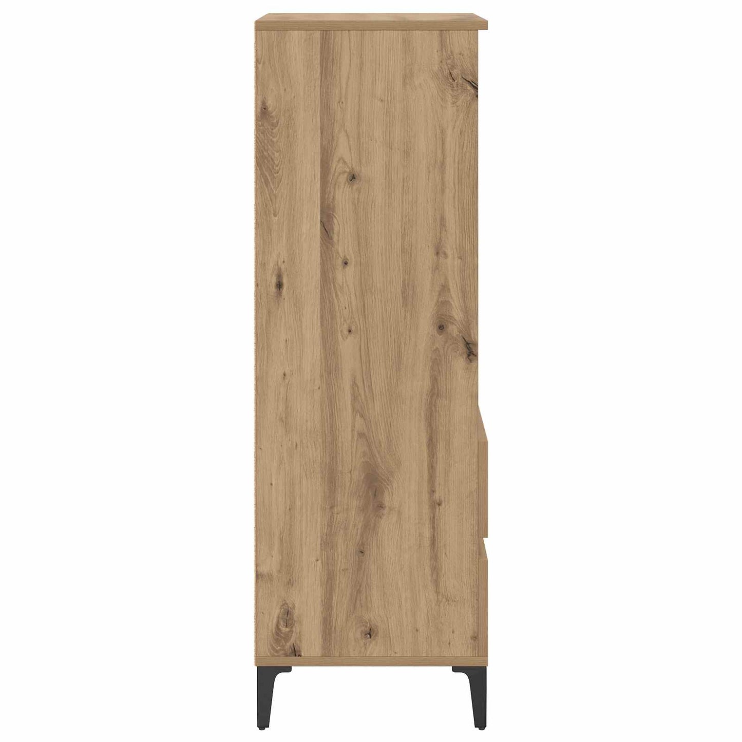 Vysoký Bufet Dub Artisan 40 X 36 X 110 Cm Kompozitní Dřevo