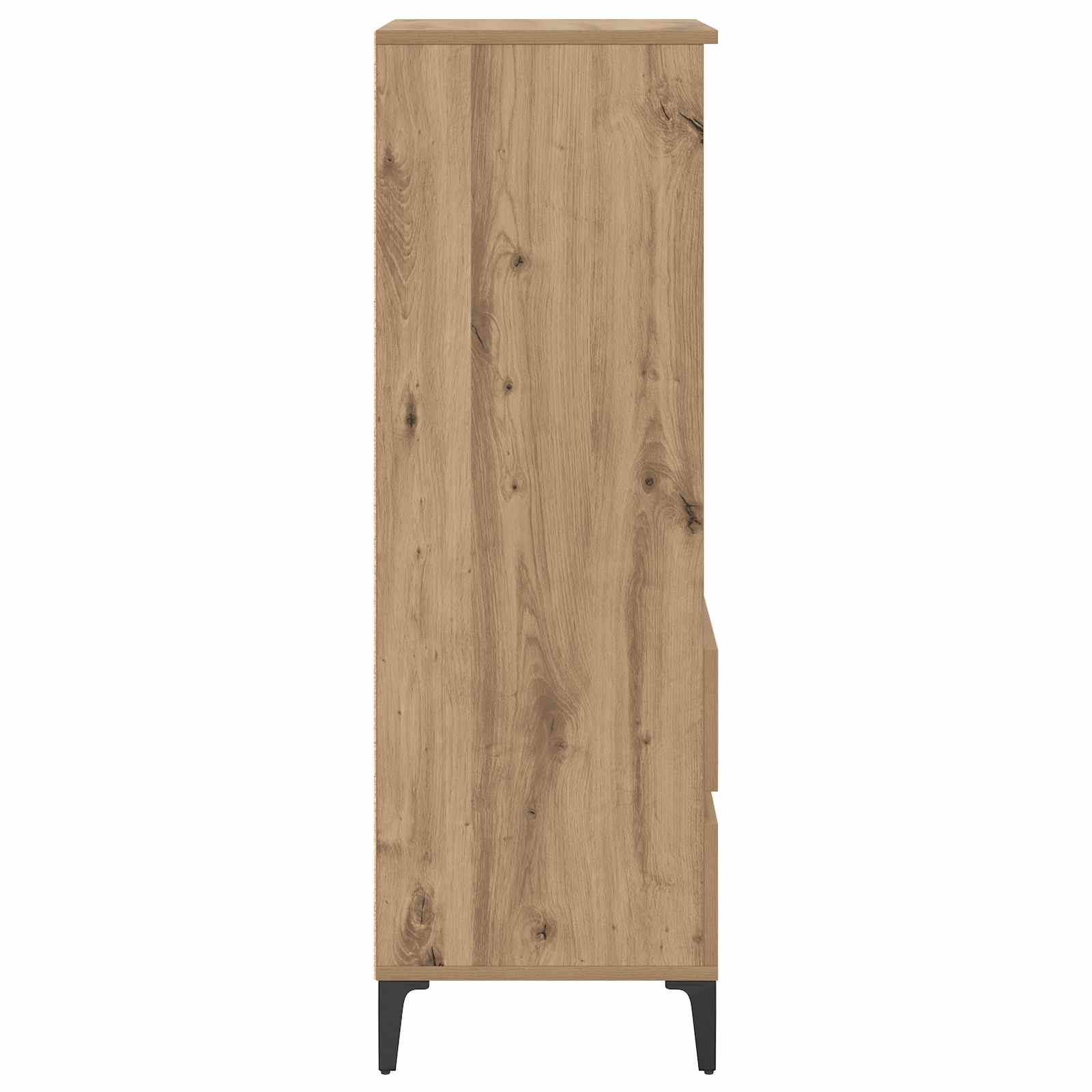 Vysoký Bufet Dub Artisan 40 X 36 X 110 Cm Kompozitní Dřevo