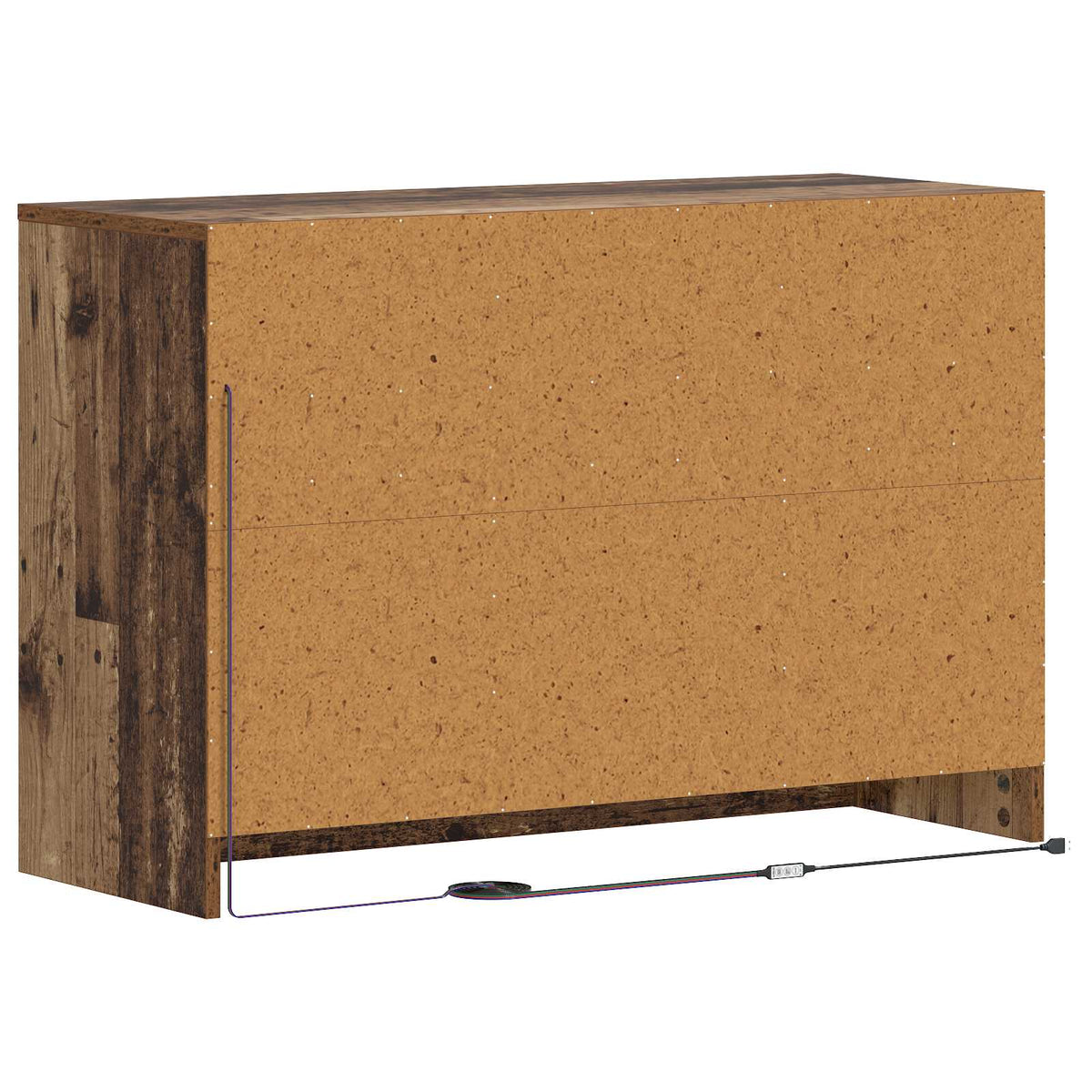 Televizní Skříň 91 X 34 X 61 Cm Staré Dřevo Kompozitní Dřevo