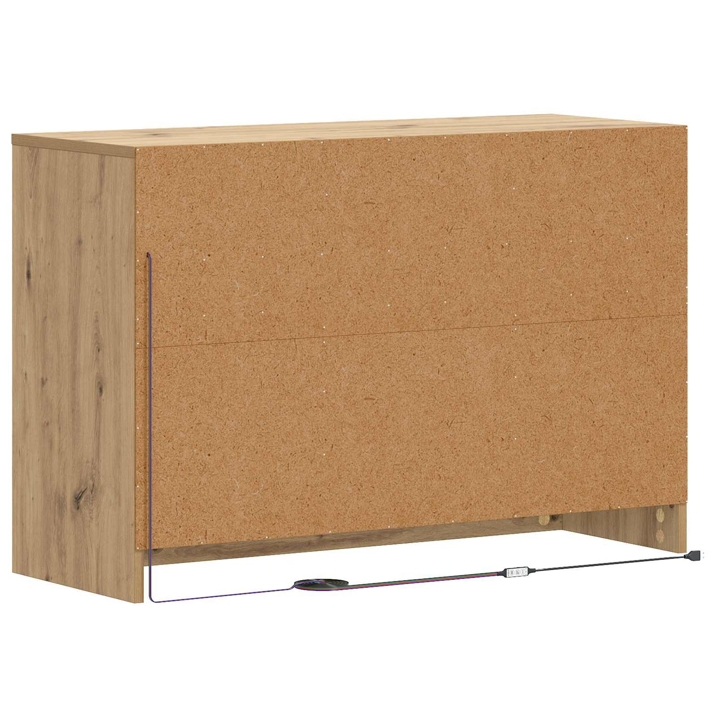 Televizní Skříň 91 X 34 X 61 Cm Dub Artisan Kompozitní Dřevo