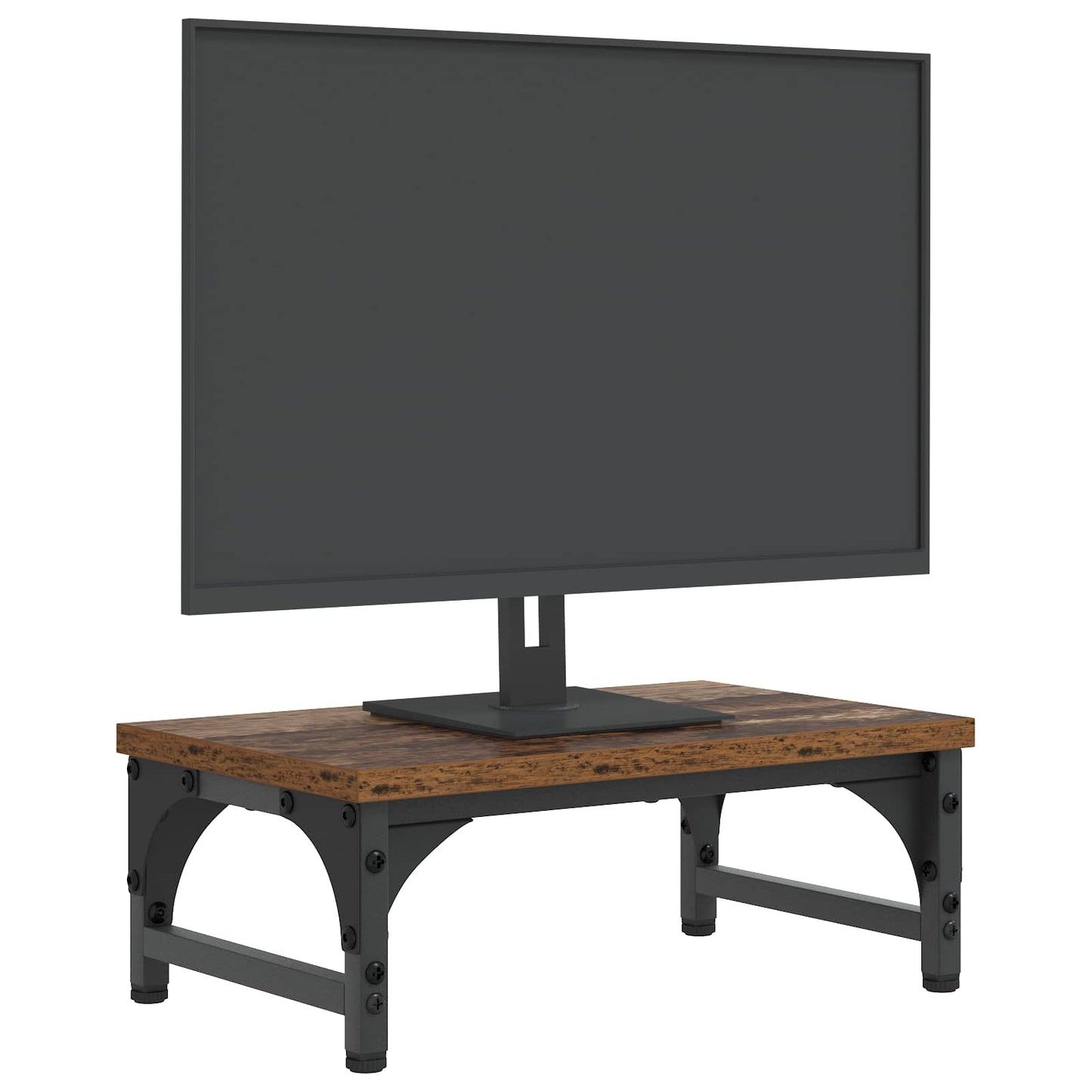 Stojan Na Monitor Staré Dřevo 37 X 23 X 14 Cm Pb