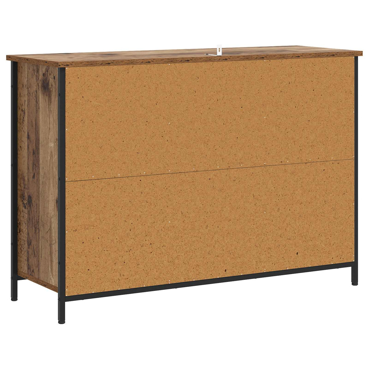 Servírovací Skříň Staré Dřevo 100 X 35 X 70 Cm Kompozitní Dřevo