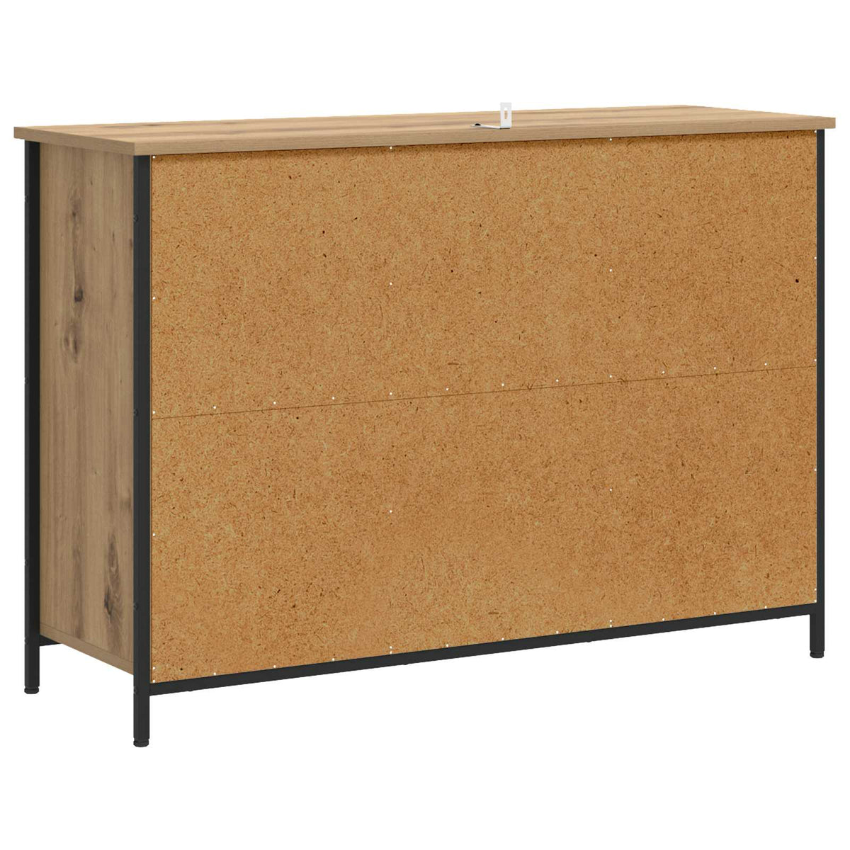 Servírovací Skříň Dub Artisan 100 X 35 X 70 Cm Kompozitní Dřevo