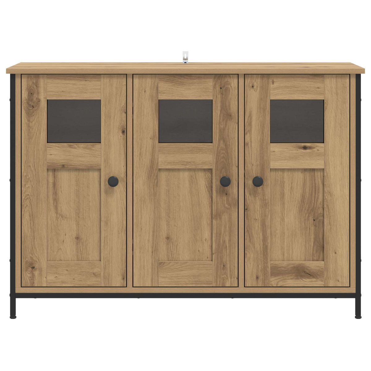 Servírovací Skříň Dub Artisan 100 X 35 X 70 Cm Kompozitní Dřevo