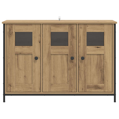 Servírovací Skříň Dub Artisan 100 X 35 X 70 Cm Kompozitní Dřevo