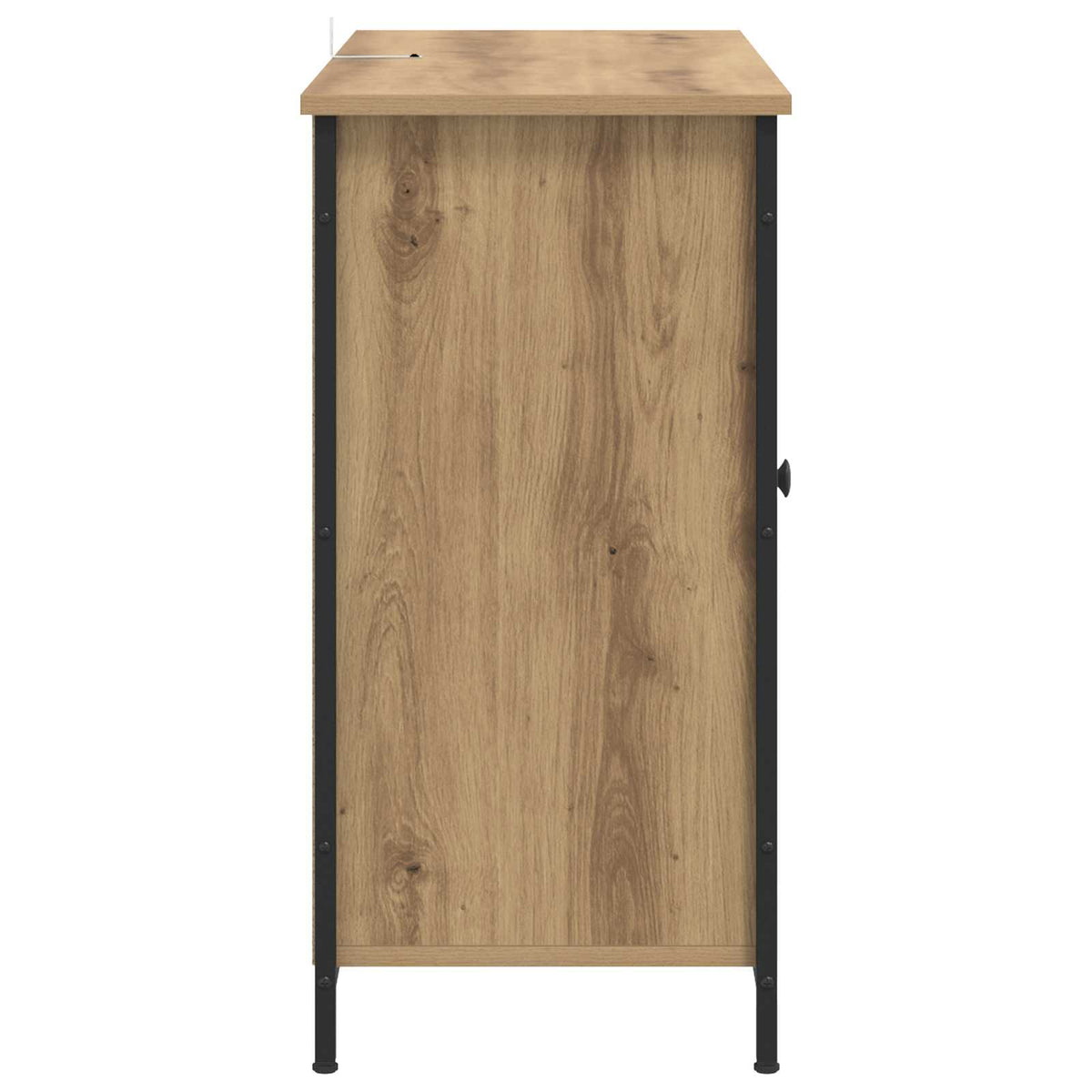 Servírovací Skříň Dub Artisan 100 X 35 X 70 Cm Kompozitní Dřevo