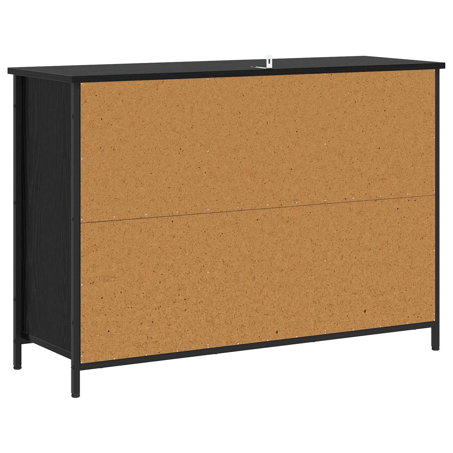 Servírovací Skříň Černý Dub 100 X 35 X 70 Cm Kompozitní Dřevo