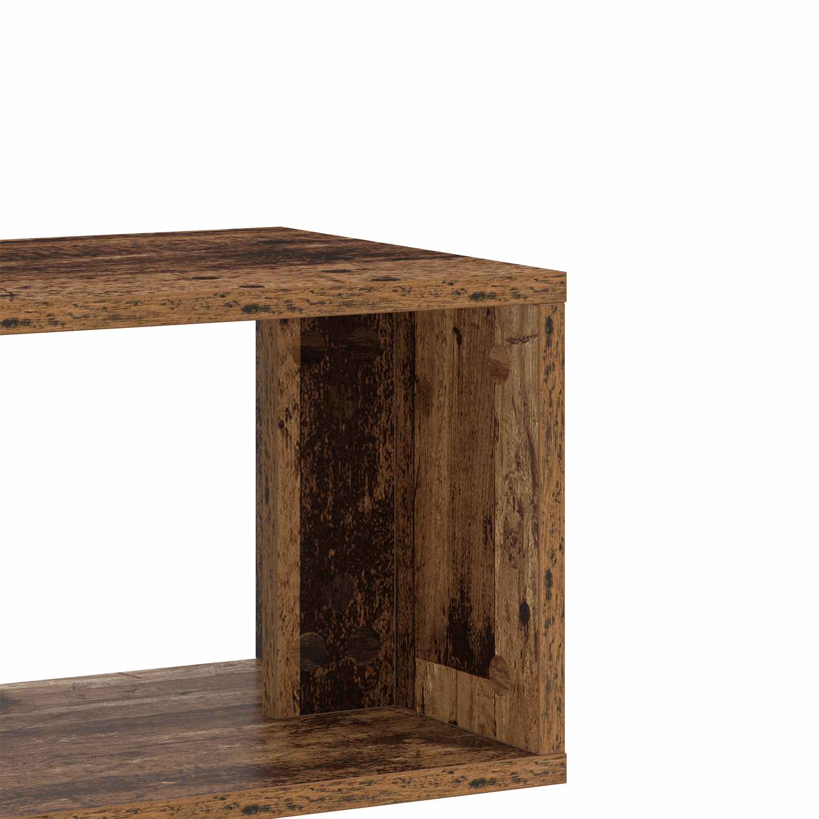 Televizní Skříň 100 X 30 X 50 Cm Staré Dřevo Kompozitní Dřevo