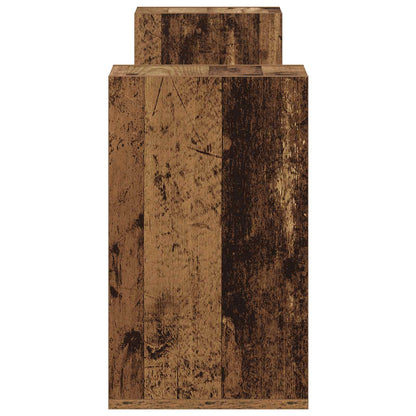 Televizní Skříň 100 X 30 X 50 Cm Staré Dřevo Kompozitní Dřevo