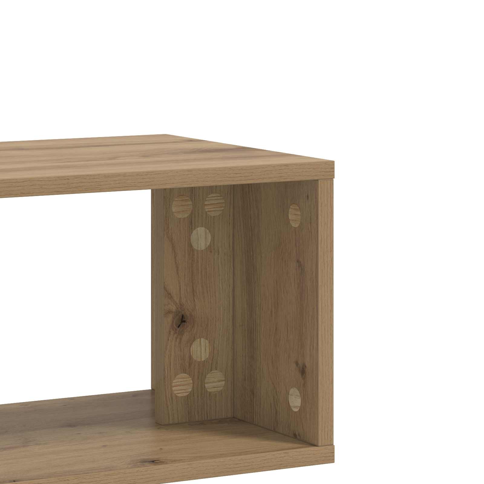 Televizní Skříň 100 X 30 X 50 Cm Dub Artisan Kompozitní Dřevo