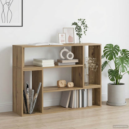 Televizní Skříň 100 X 30 X 50 Cm Dub Artisan Kompozitní Dřevo