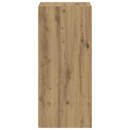 Servírovací Skříň Dub Artisan 50 X 41 X 93 Cm Kompozitní Dřevo