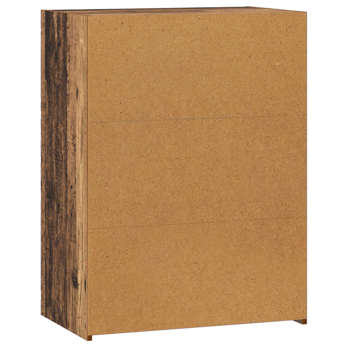 Servírovací Skříň Staré Dřevo 70 X 41 X 93 Cm Kompozitní Dřevo