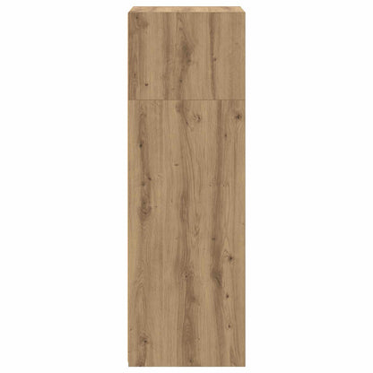Vysoký Bufet Dub Artisan 50 X 41 X 124 Cm Kompozitní Dřevo