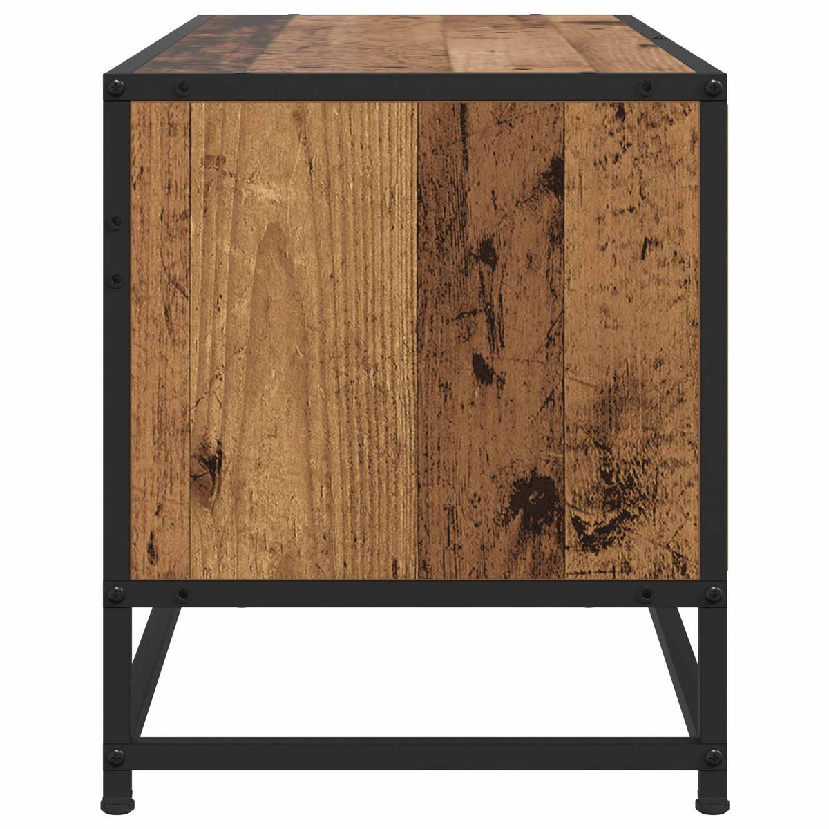 Televizní Skříň 80 X 34,5 X 40 Cm Staré Dřevo Kompozitní Dřevo