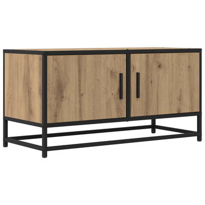 Televizní Skříň 80 X 34,5 X 40 Cm Dub Artisan Kompozitní Dřevo