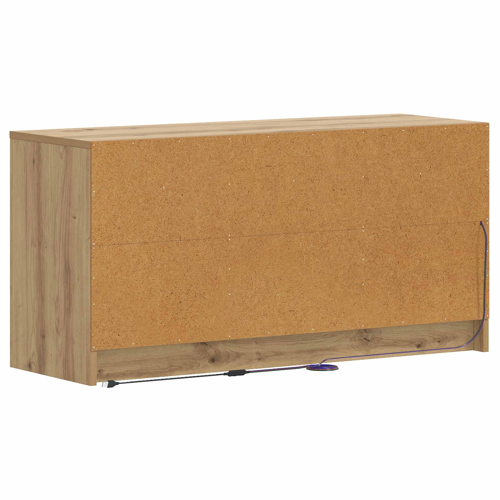 Televizní Skříň 100 X 34 X 50 Cm Dub Artisan Kompozitní Dřevo