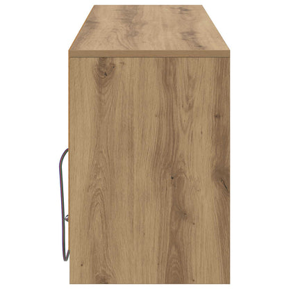 Televizní Skříň 100 X 34 X 50 Cm Dub Artisan Kompozitní Dřevo