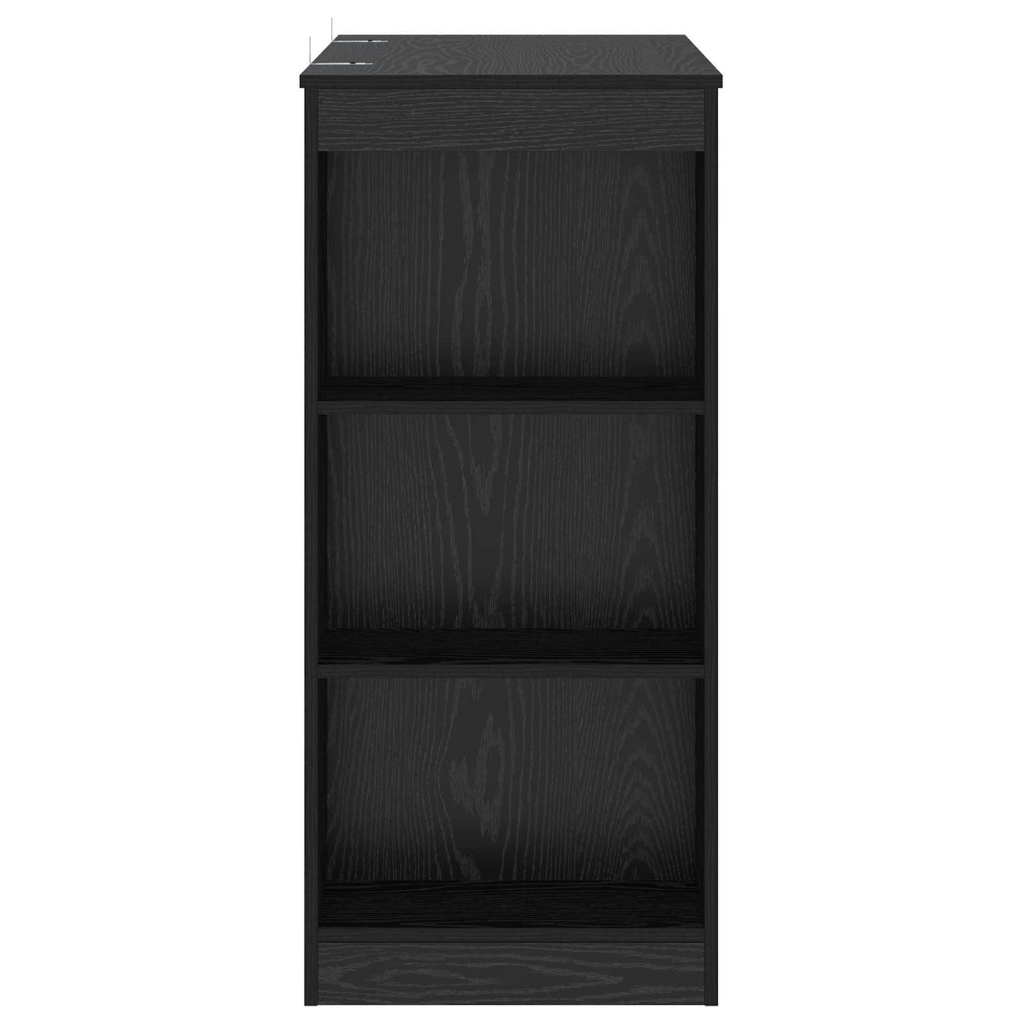 Barový Stůl 95 X 47 X 103,5 Cm Kompozitní Dřevo Černý Dub