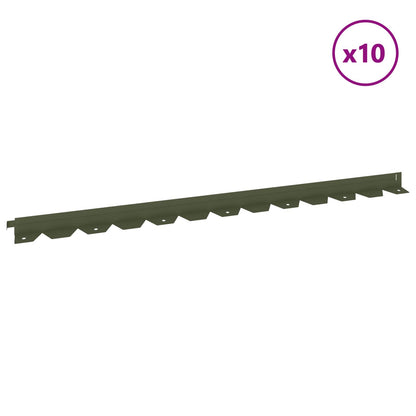 Okraj Trávníku 10 Ks 102 X 4 X Ocel