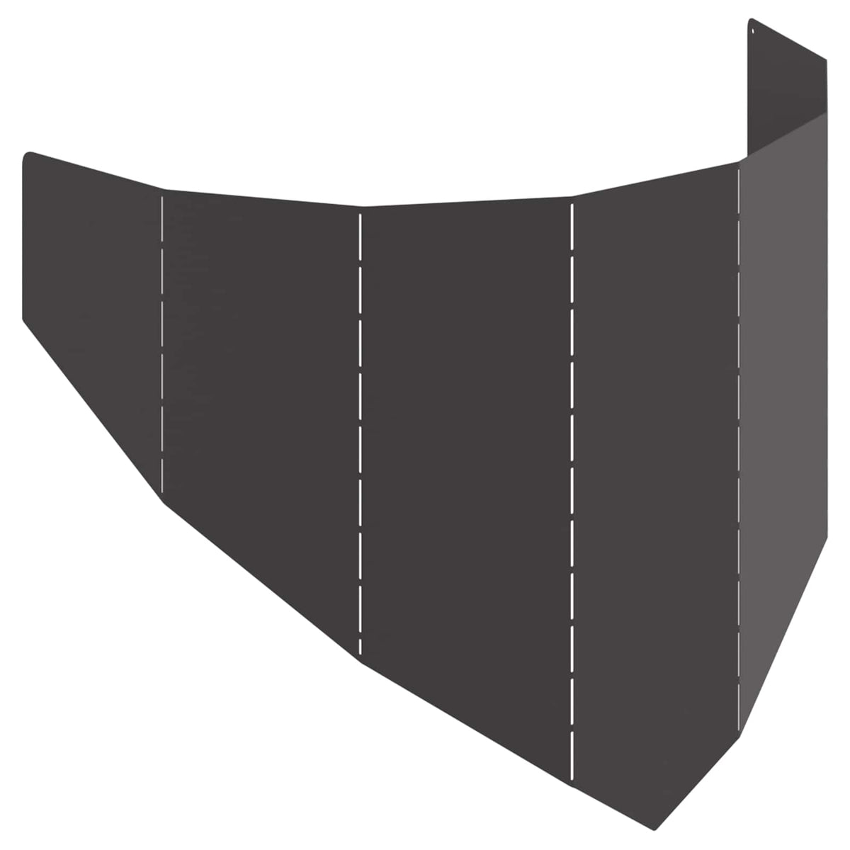 Okraj Trávníku 100 X 45 Cm Ocel