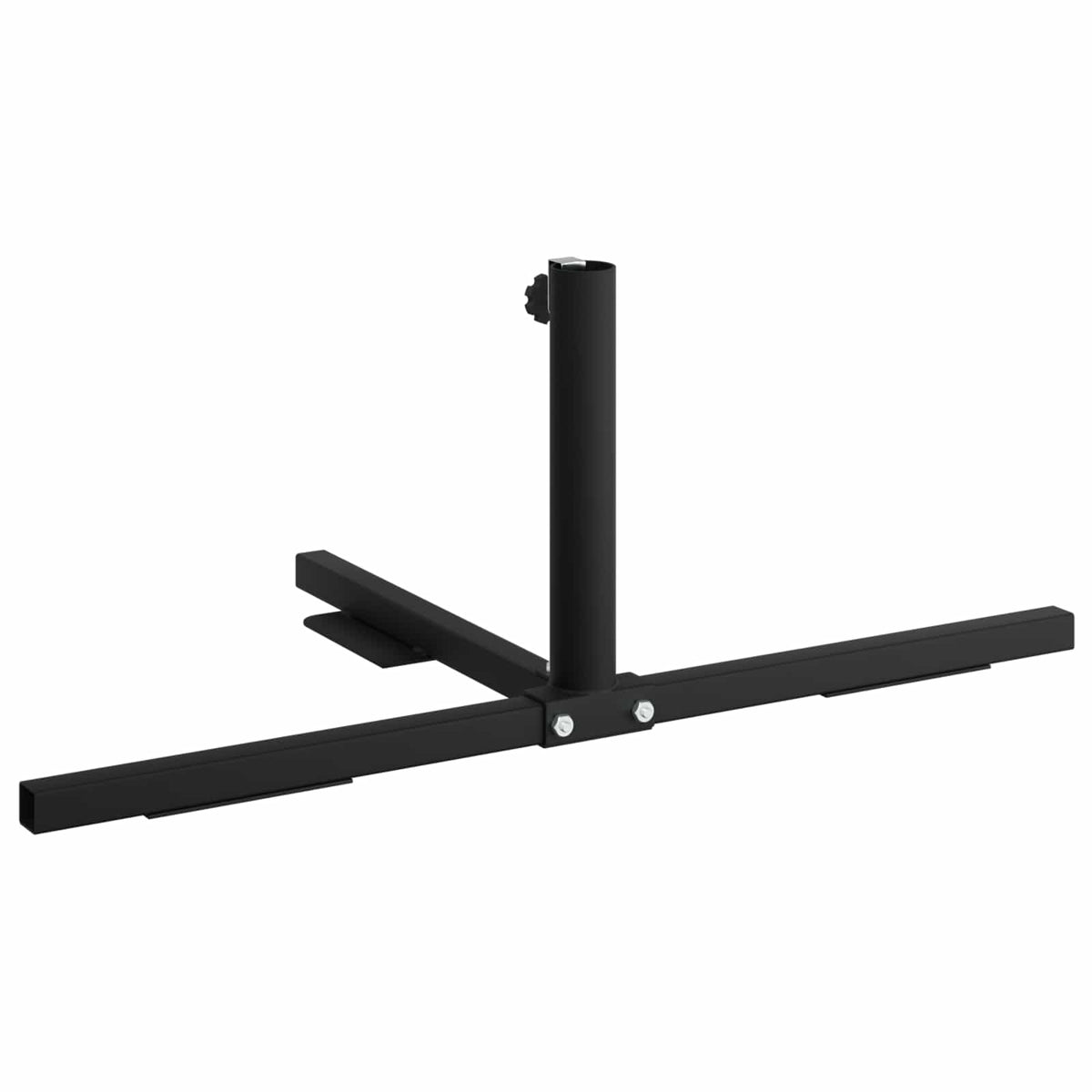 Rám Poloviční Základny Parasolu Černá Ocel For 32-38 Mm Pole