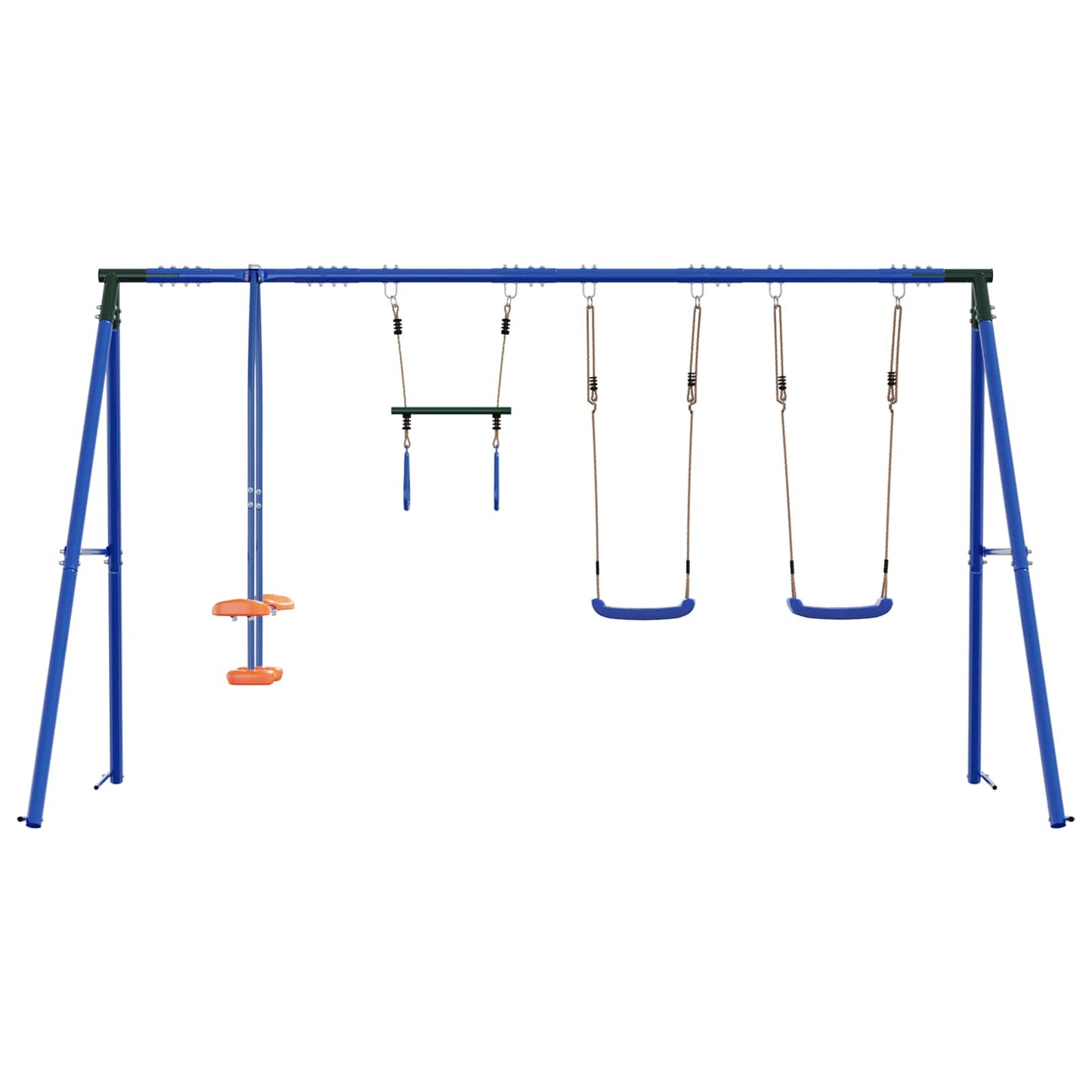 Houpací Set Na Zahradu Vícebarevný 330 X 185 X 185 Cm Ocel A Pe