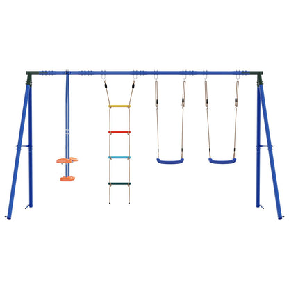 Houpací Set Na Zahradu Vícebarevný 330 X 185 X 185 Cm Ocel A Pe