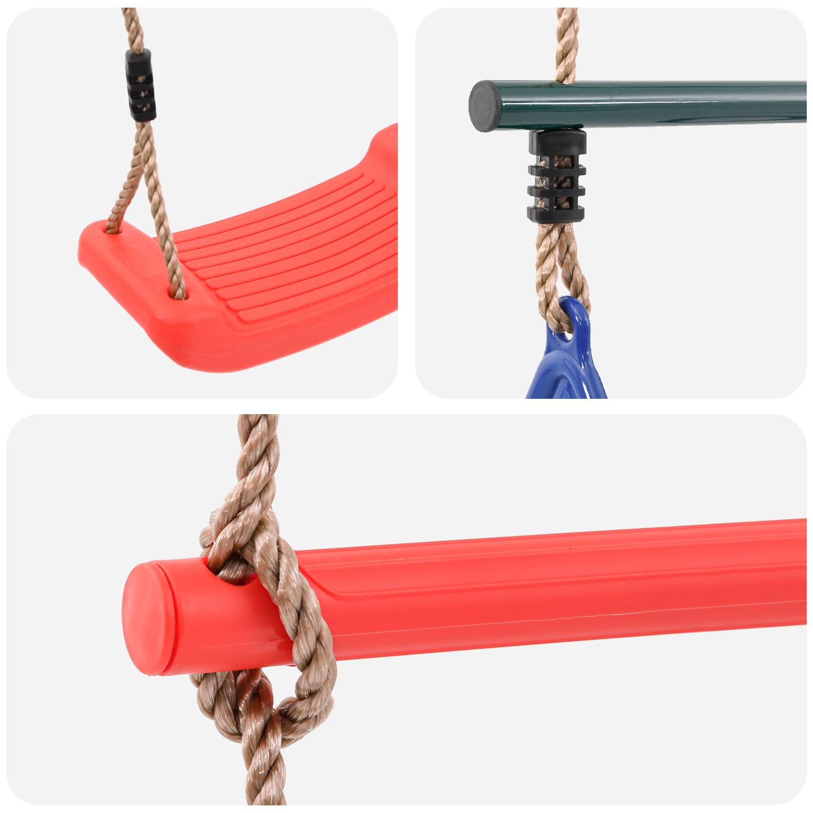 Houpací Set Na Zahradu Vícebarevný 330 X 185 X 185 Cm Ocel A Pe