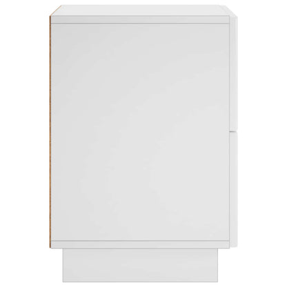 Noční Skříňka 2 Ks 33,5 X 34,5 X 50 Cm Kompozitní Dřevo