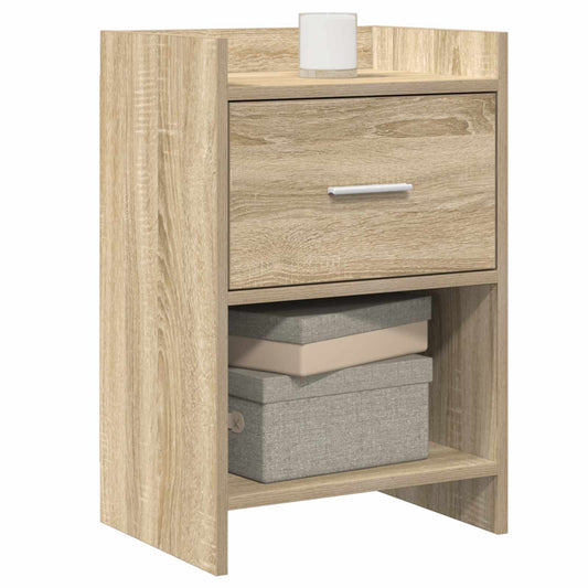 Noční Stolky 2 Pcs Dub Sonoma 40 X 30 X 60 Cm Kompozitní Dřevo