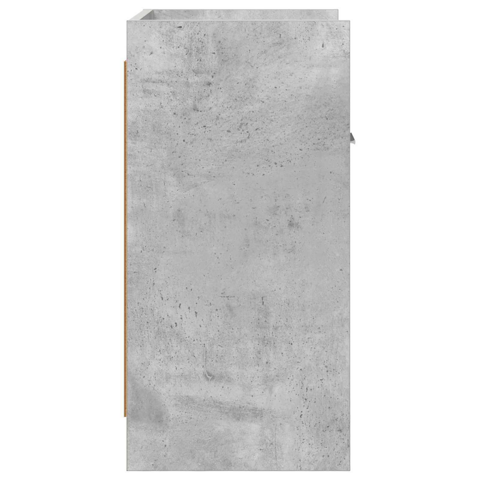Noční Stolky Betonově Šedá 40 X 30 X 60 Cm Kompozitní Dřevo