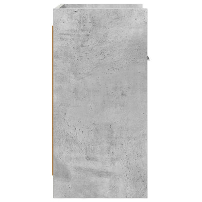 Noční Stolky Betonově Šedá 40 X 30 X 60 Cm Kompozitní Dřevo