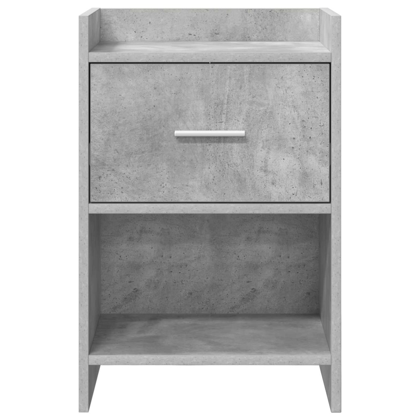 Noční Stolky 2 Pcs Betonově Šedá 40 X 30 X 60 Cm