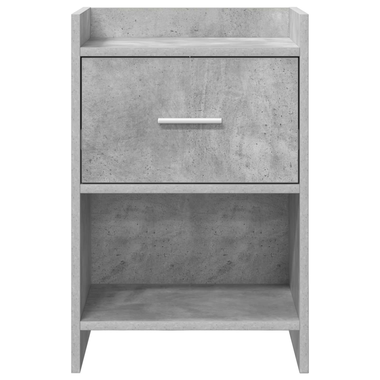 Noční Stolky 2 Pcs Betonově Šedá 40 X 30 X 60 Cm