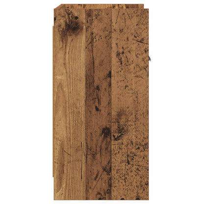 Noční Stolky 2 Pcs Staré Dřevo 40 X 30 X 60 Cm Kompozitní Dřevo