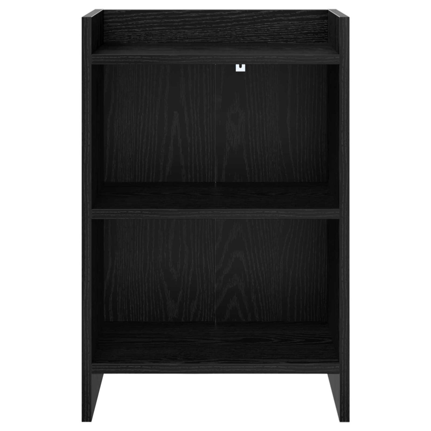 Noční Stolky 2 Pcs Černý Dub 40 X 30 X 60 Cm Kompozitní Dřevo