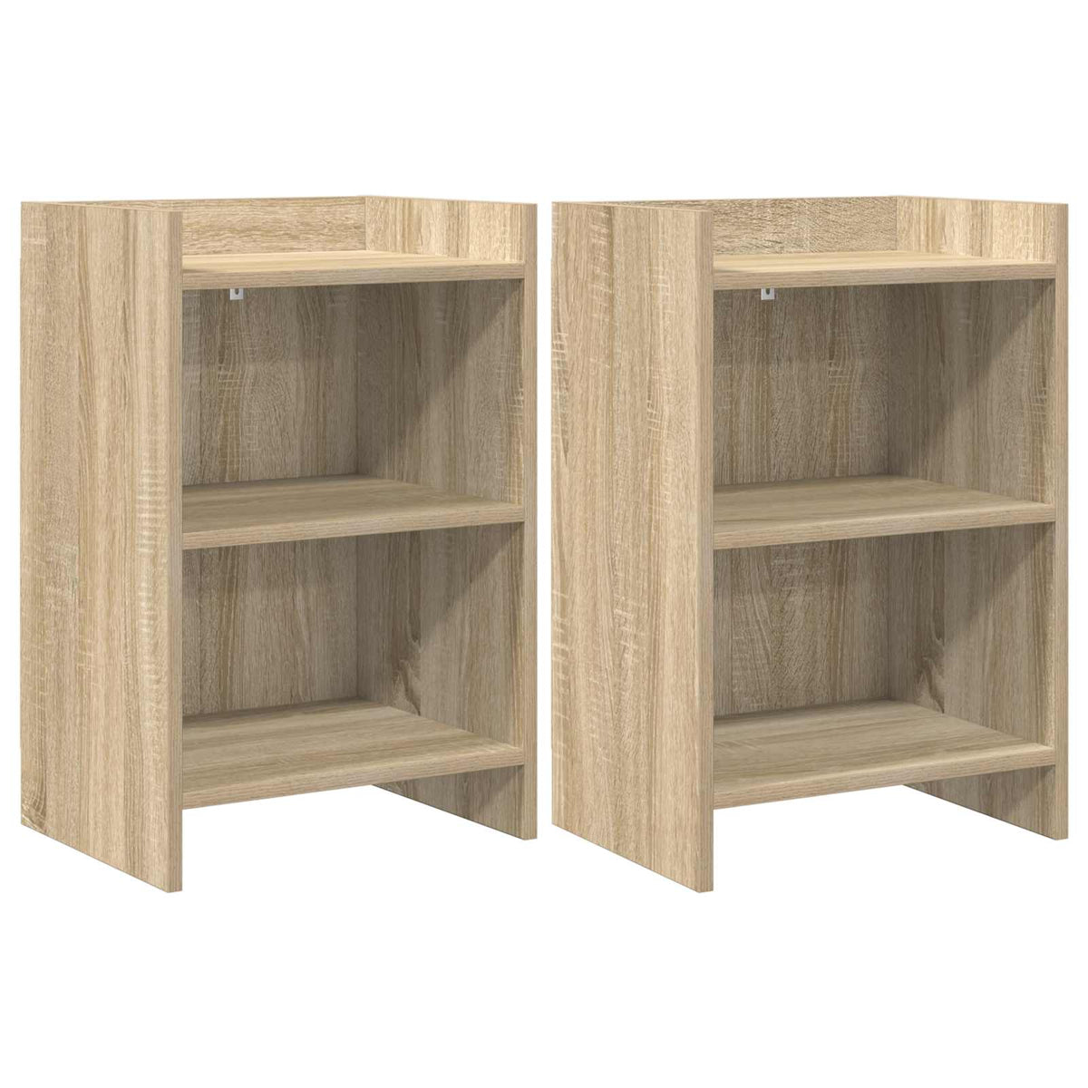 Noční Stolky 2 Pcs Dub Sonoma 40 X 30 X 60 Cm Kompozitní Dřevo