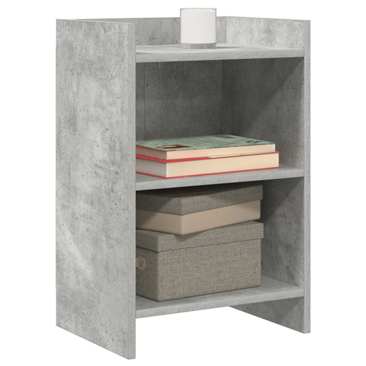 Noční Stolky 2 Pcs Betonově Šedá 40 X 30 X 60 Cm