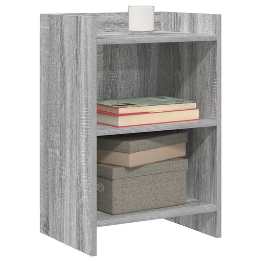Noční Stolky 2 Pcs Šedý Sonoma 40 X 30 X 60 Cm Kompozitní Dřevo