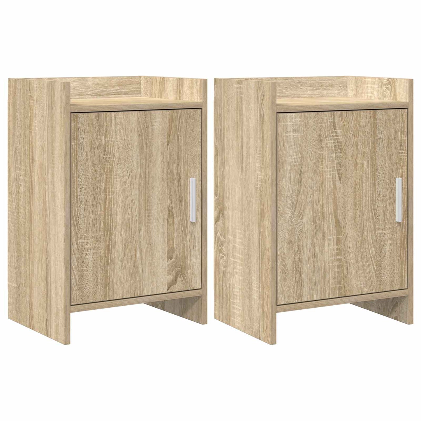 Noční Stolky 2 Pcs Dub Sonoma 40 X 30 X 60 Cm Kompozitní Dřevo