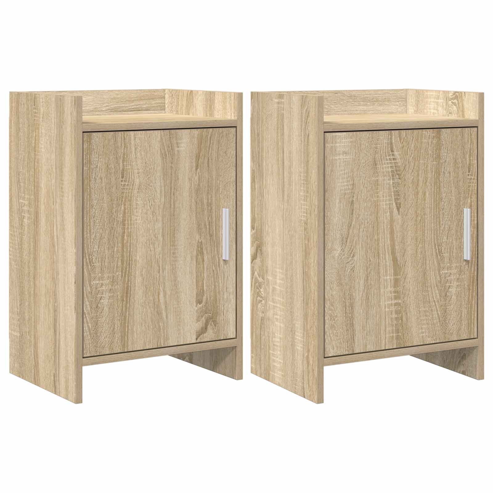 Noční Stolky 2 Pcs Dub Sonoma 40 X 30 X 60 Cm Kompozitní Dřevo