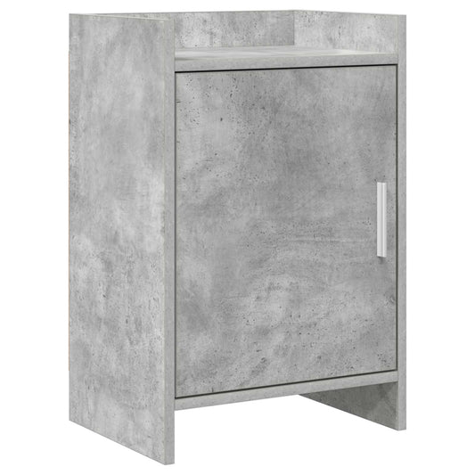 Noční Stolky Betonově Šedá 40 X 30 X 60 Cm Kompozitní Dřevo