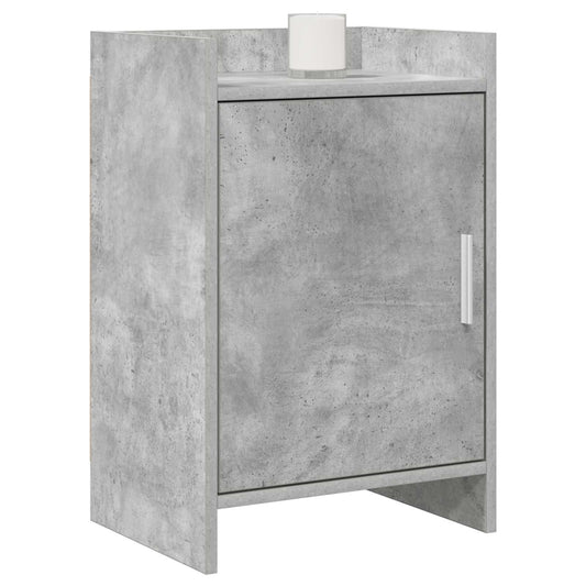 Noční Stolky Betonově Šedá 40 X 30 X 60 Cm Kompozitní Dřevo