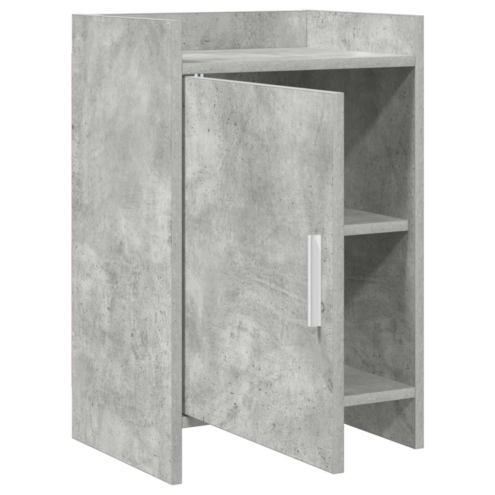 Noční Stolky 2 Pcs Betonově Šedá 40 X 30 X 60 Cm