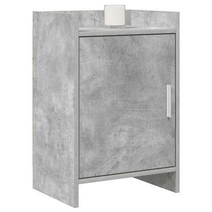 Noční Stolky 2 Pcs Betonově Šedá 40 X 30 X 60 Cm