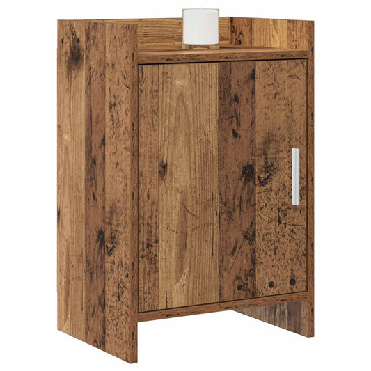 Noční Stolky 2 Pcs Staré Dřevo 40 X 30 X 60 Cm Kompozitní Dřevo
