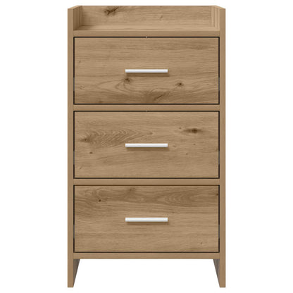 Noční Stolky Dub Artisan 40 X 36 X 70 Cm Kompozitní Dřevo