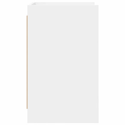 Noční Stolky 2 Pcs Bílá 40 X 36 X 60 Cm Kompozitní Dřevo