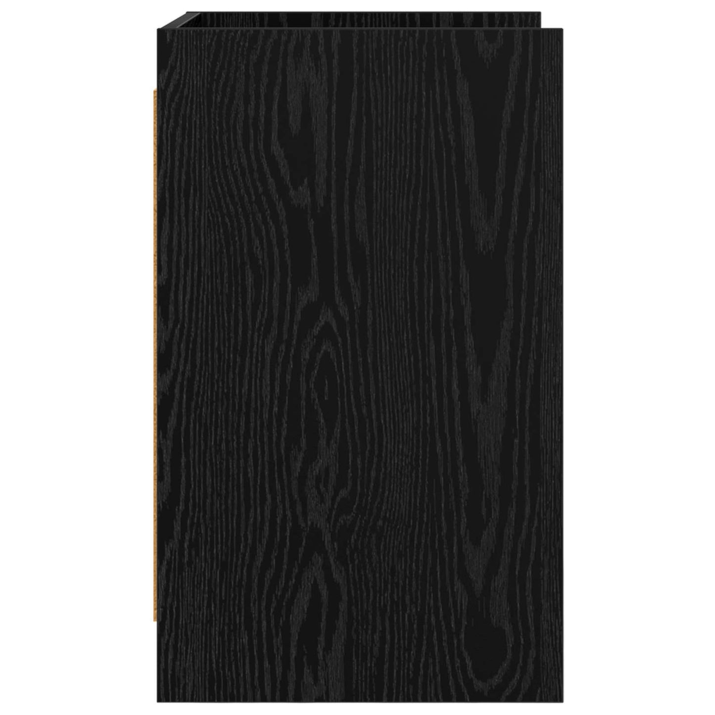 Noční Stolky 2 Pcs Černý Dub 40 X 36 X 60 Cm Kompozitní Dřevo